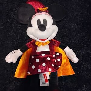 Minnie Mouse Plush Toy with Red and Yellow Outfit